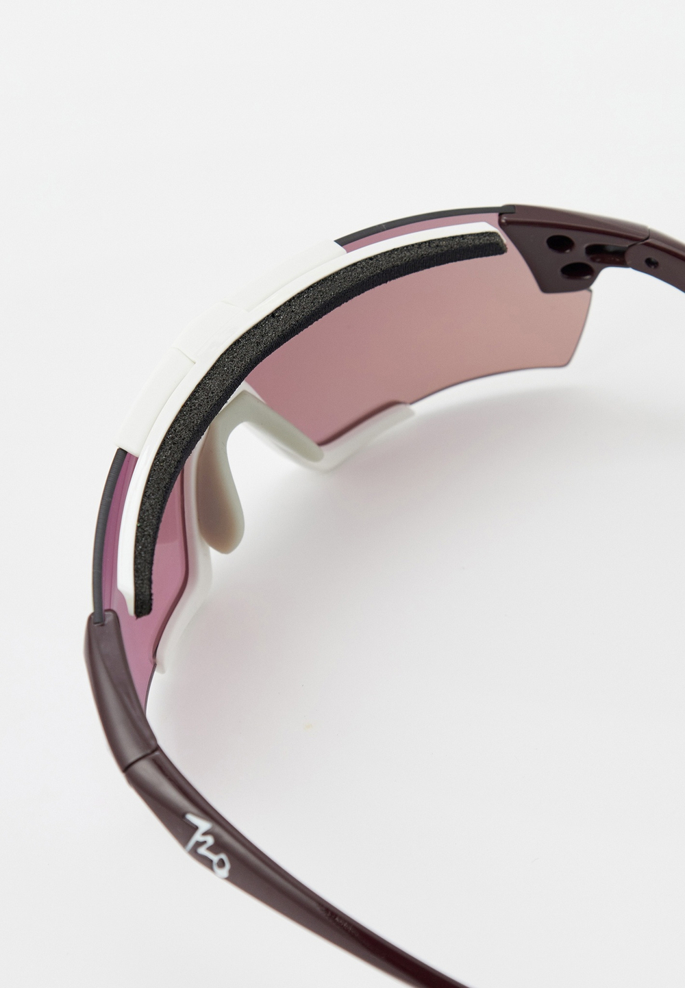 Спортивные очки 720armour Kamikaze Pro / Dark Raisin Temple / Matte White Gasket / HC Violet Pink Lens
