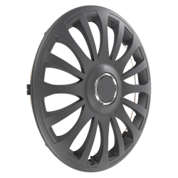 Колпаки R15 Sapphire 4шт (черно-матовые) ABS-пластик ARNEZI A0702037