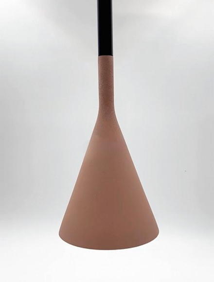 Pendant design lamp Aplomb by Foscarini (Brown)