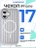 Чехол накладка iPhone 17 6.3" Gurdini Ocean Case (11) Metalic серебро