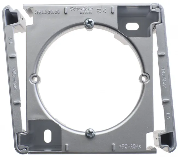 Коробка для накладного монтажа Systeme Electric Glossa Алюминий GSL000300