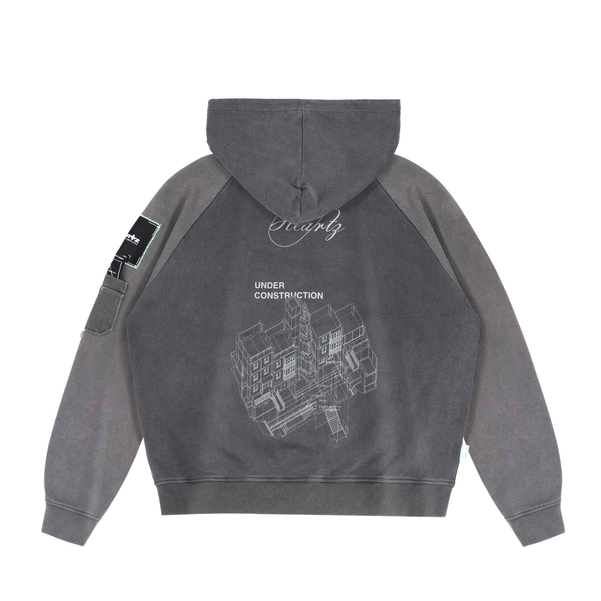 «Construction Site» Zip-Hoodie