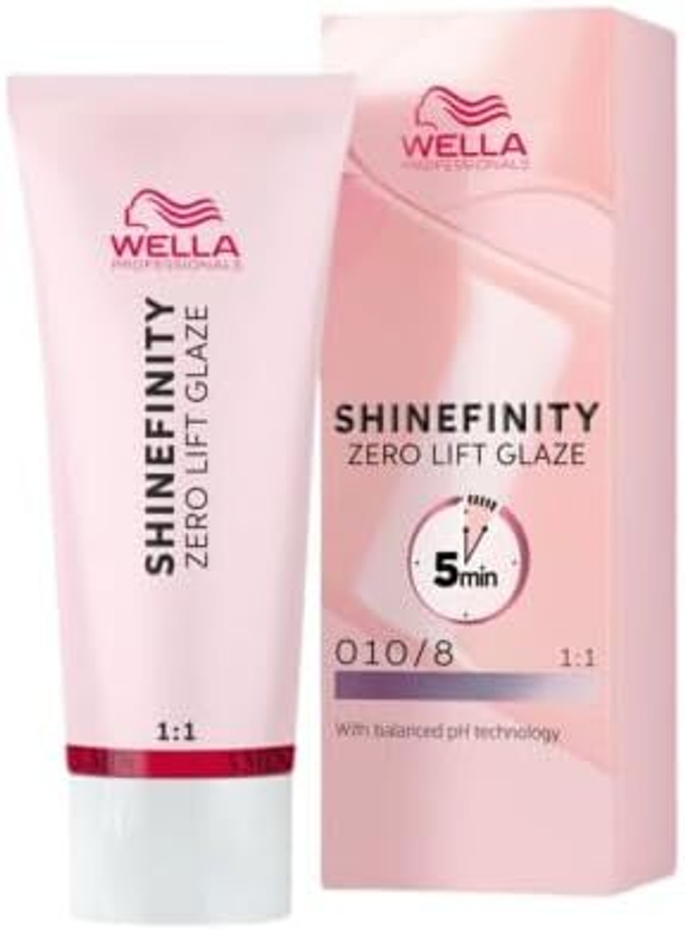 Wella Shinefinity 010/8 Светлый блондин лавандовый