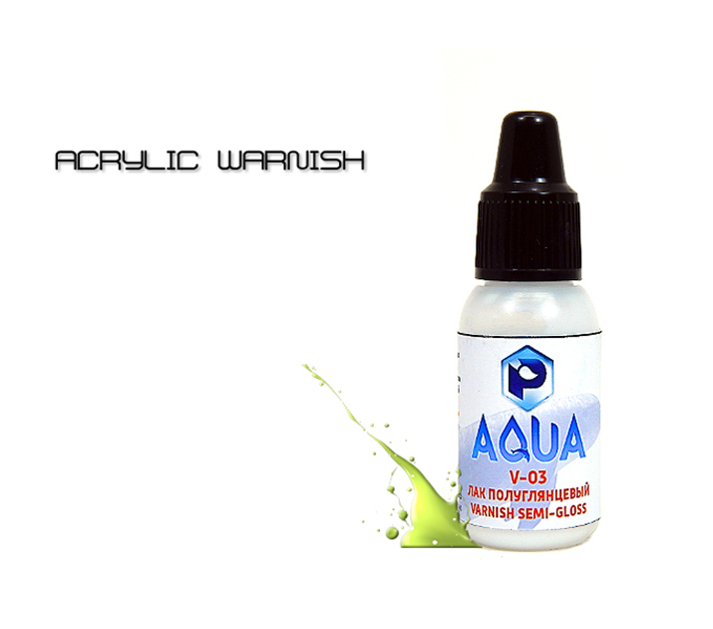 Лак Полуглянцевый Aqua