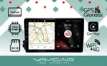 Магнитола для SsangYong Actyon 2005-2010, Kyron, Actyon Sports 2006-2016 - Vaycar VA69-0158 на Android 13, Быстрая, 4G SIM-слот