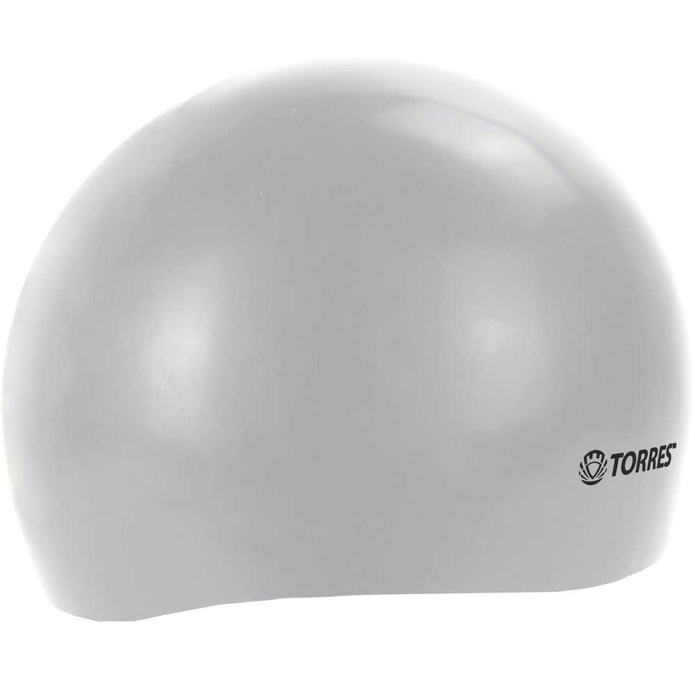 Шапочка для плав. TORRES Pro, SW-12205SV, серебристый, силикон