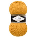 Пряжа Alize (Ализе) Lana Gold / уп.5 мот. по 100 г, 240 м, 645 горчичный