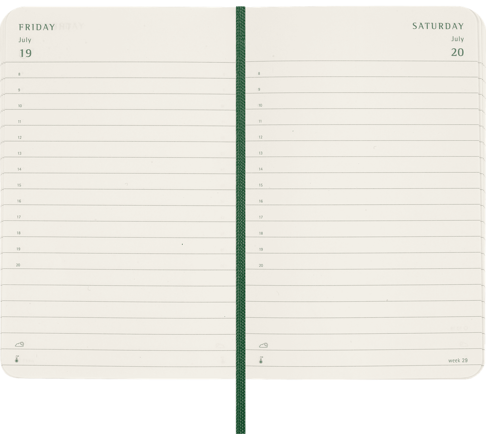 Ежедневник Moleskine Pocket 90x140 мм (DSK1512DC2) 2