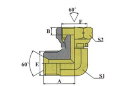Соединение PF90 BSP 1/4
