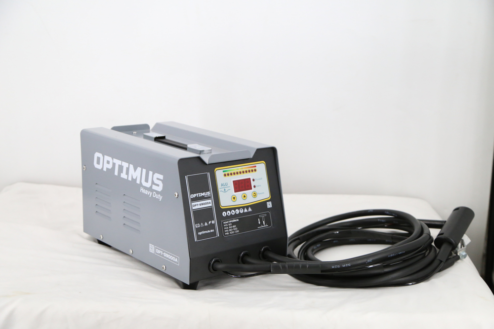 OPT-S9000A Многофункциональный споттер для точечной сварки, для работы по алюминию, 220В, сварочный ток 9000A