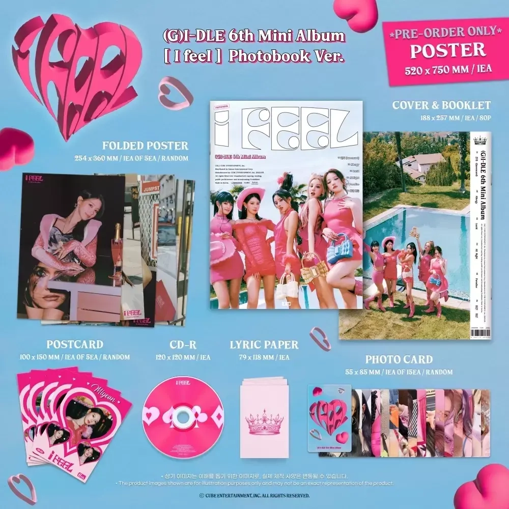 Альбом (G)I-DLE - I feel (Photobook ver.)