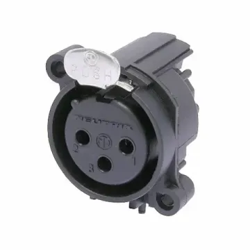 Neutrik NC3FAHL1 панельный разъем XLR female, горизонт. установка на ПП
