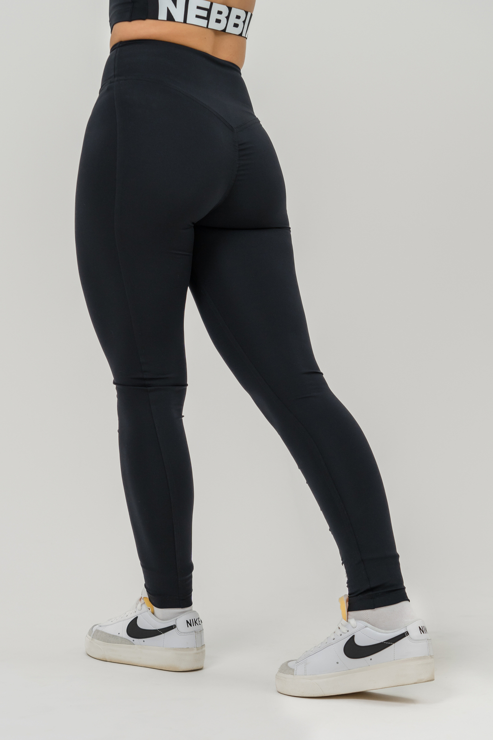 ЛЕГИНСЫ HIGH WAISTED GYM LEGGINGS GLUTE CHECK 613 ЧЕРНЫЕ