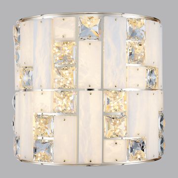 Настенный хрустальный светодиодная светильник 28W 3700К 5072/28WL золото Crossa Odeon Light