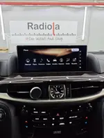 Магнитола для Lexus LX570 2016+ и LX450d - RDL-LEX-LX16 монитор 12.3" на Android 13, Быстрая, CarPlay, 4G SIM-слот