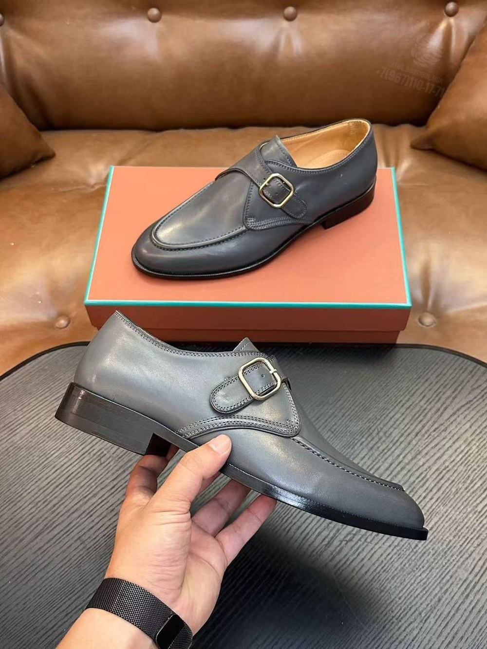 Туфли Loro Piana Sergio Walk Derby