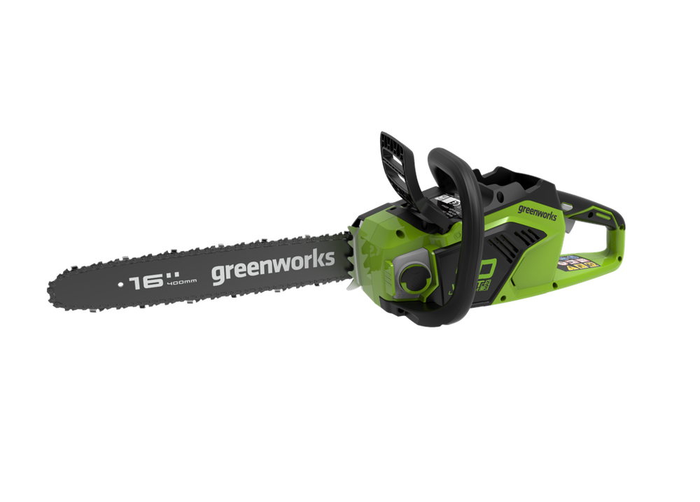 Аккумуляторная цепная пила Greenworks GD40CS18, 2005807,40v, 40 см, без АКБ и ЗУ