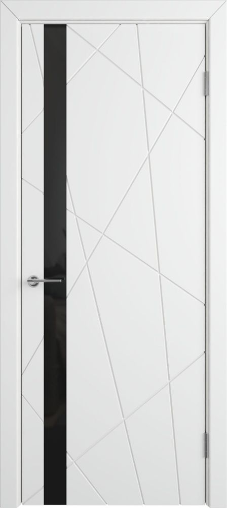 Дверь Flitta / Polar / Black Gloss / Владимирские двери Дверь Flitta / Polar / Black Gloss / Владимирские двери