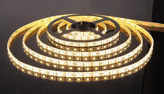Светодиодная лента 12V 14,4W Лента светодиодная 12V 14,4W 60Led 5050 IP65 теплый белый, 5м Elektrostandard
