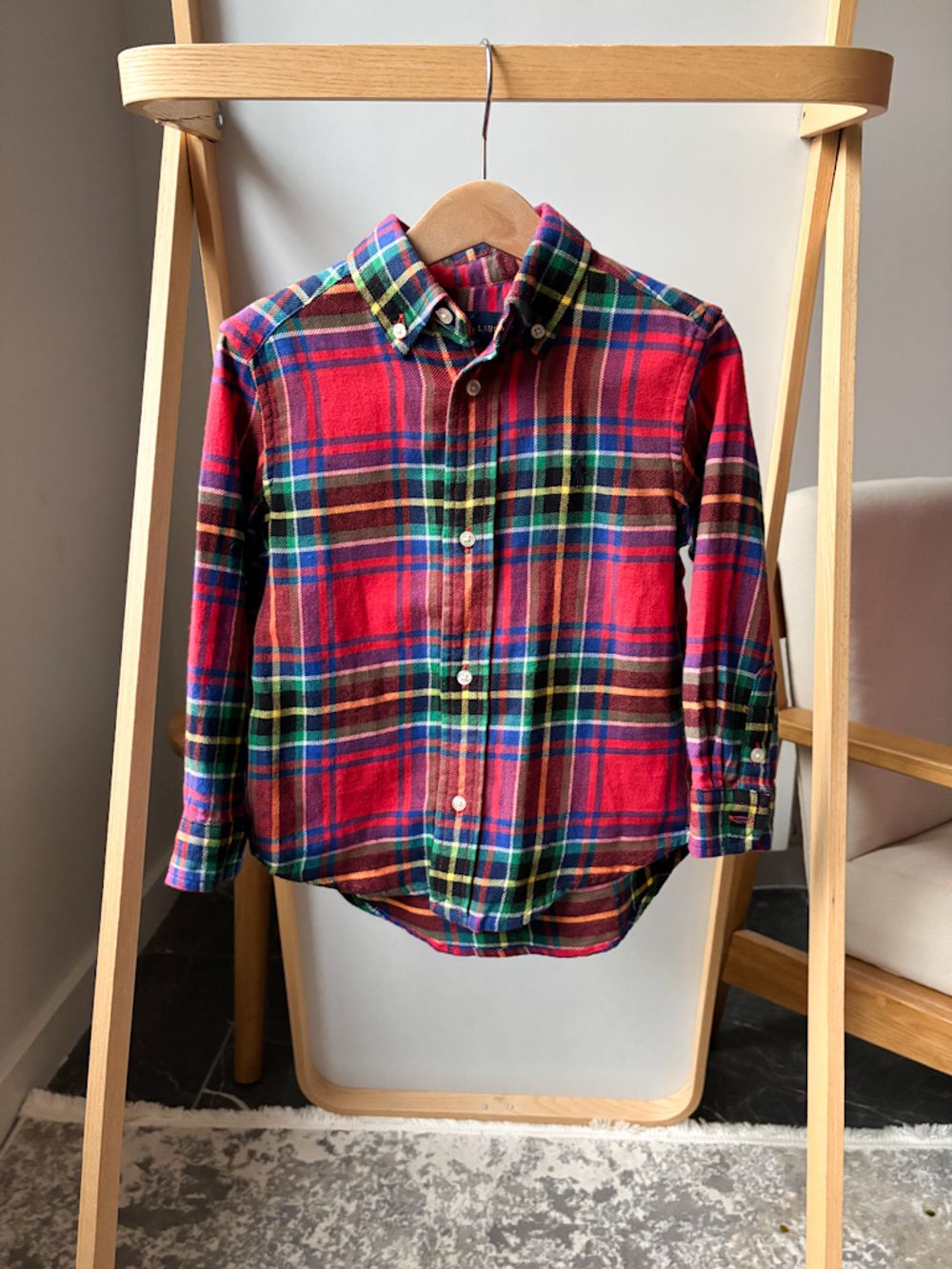 Хлопковая рубашка Ralph Lauren , 98