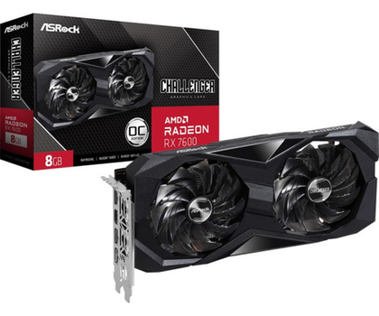 Видеокарта ASRock Radeon RX 7600 Challenger (RX7600 CL 8GO)