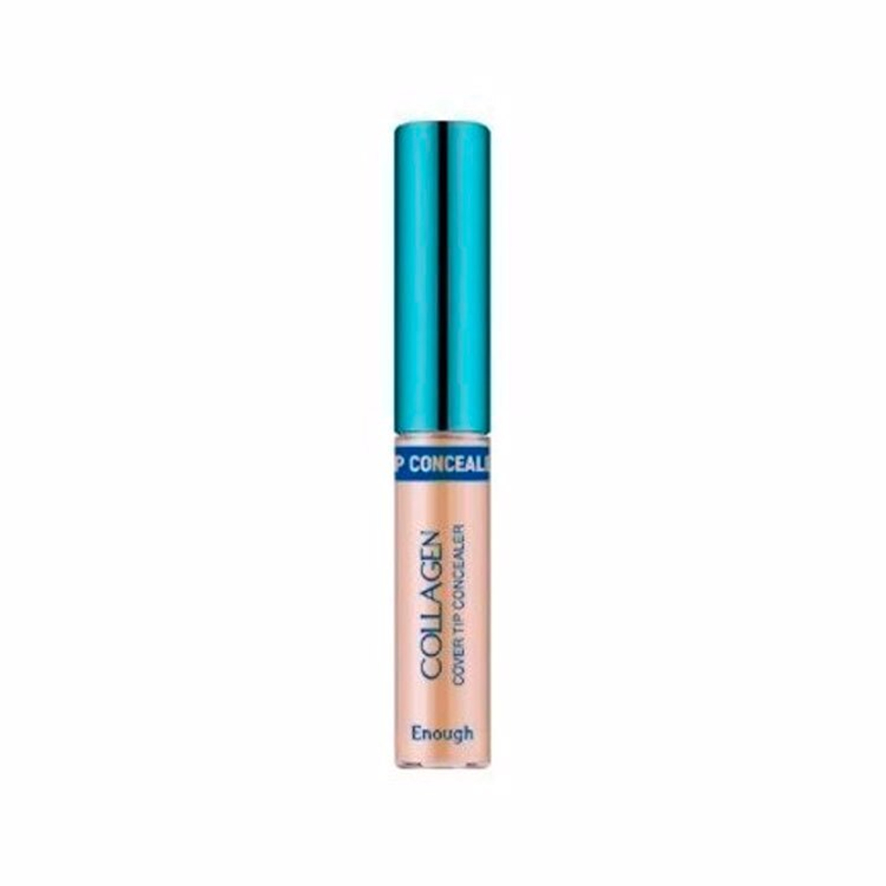 Консилер с коллагеном Тон 2 Enough Collagen Cover Tip Concealer #02 Clear Beige, 2 г