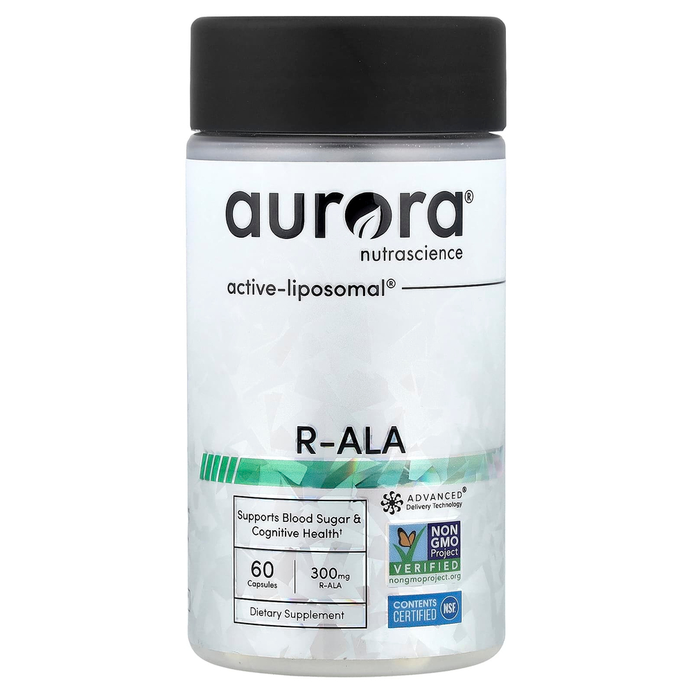 Aurora Nutrascience, R-АЛК, 60 капсул