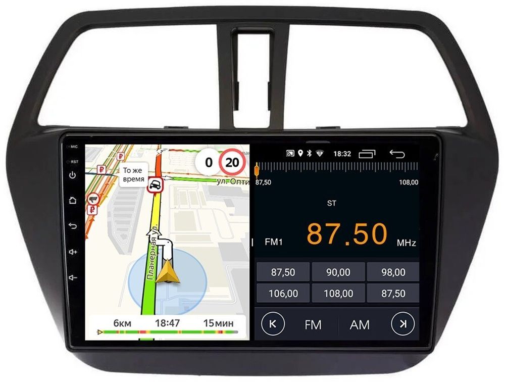 Магнитола для Suzuki SX4 2 2013-2021 - Parafar PF125FHD на Android 13, CarPlay, 4G SIM-слот