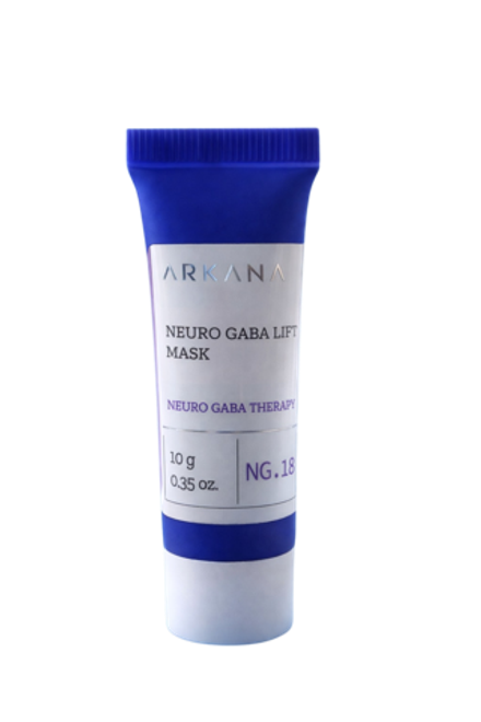 Neuro GABA LIft Mask - Лифтинговая нейромаска для лица с кислотами ГАМК и НАНА, 10 гр