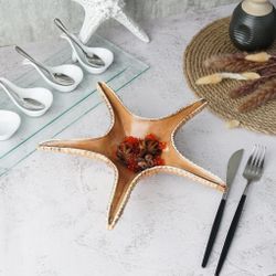 Блюдо для подачи 28*28 см h6 см 100 мл для закусок Звезда Pearl Starfish Frutti di Mare P.L. [1]