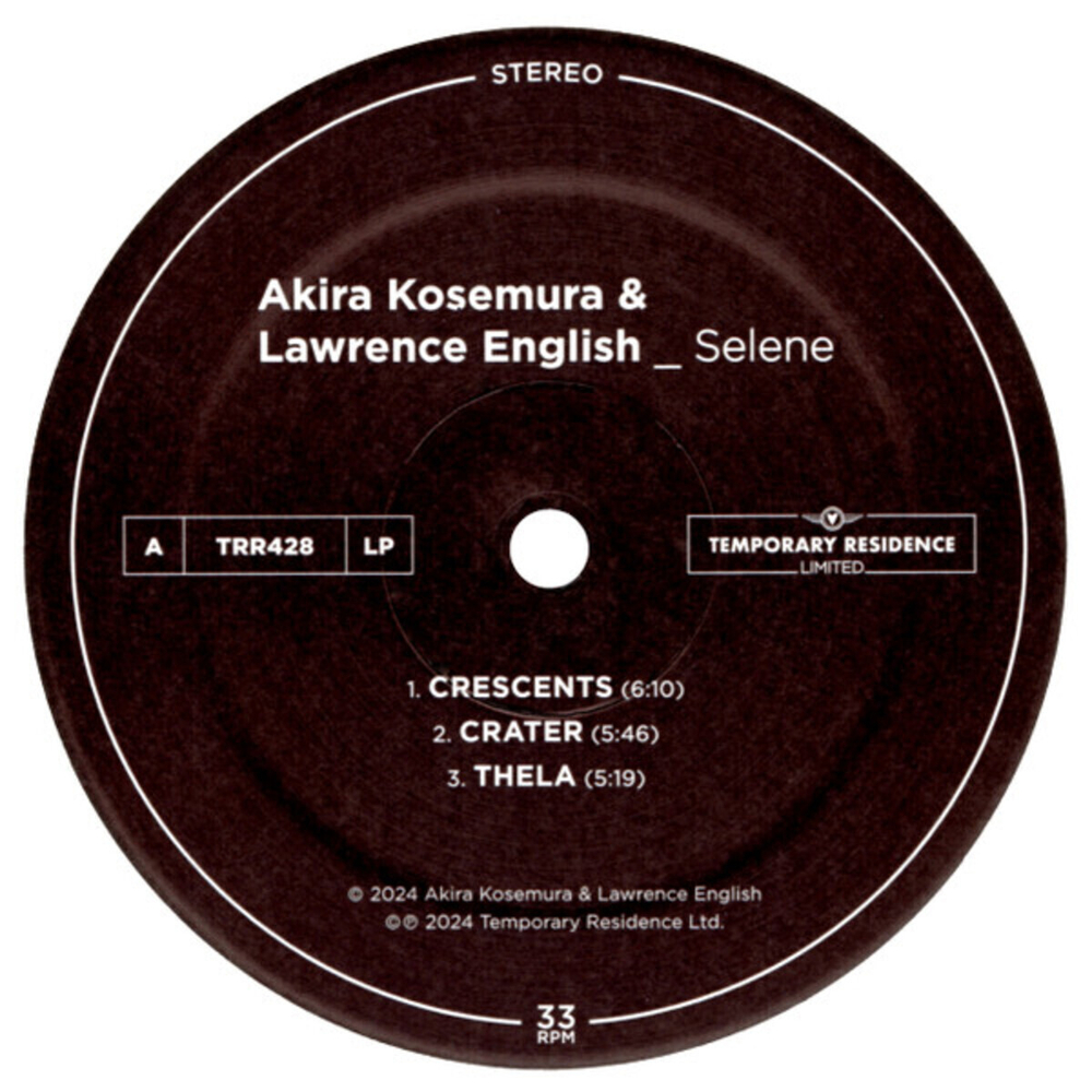 Akira Kosemura & Lawrence English / Selene (Coloured Vinyl)(LP)
