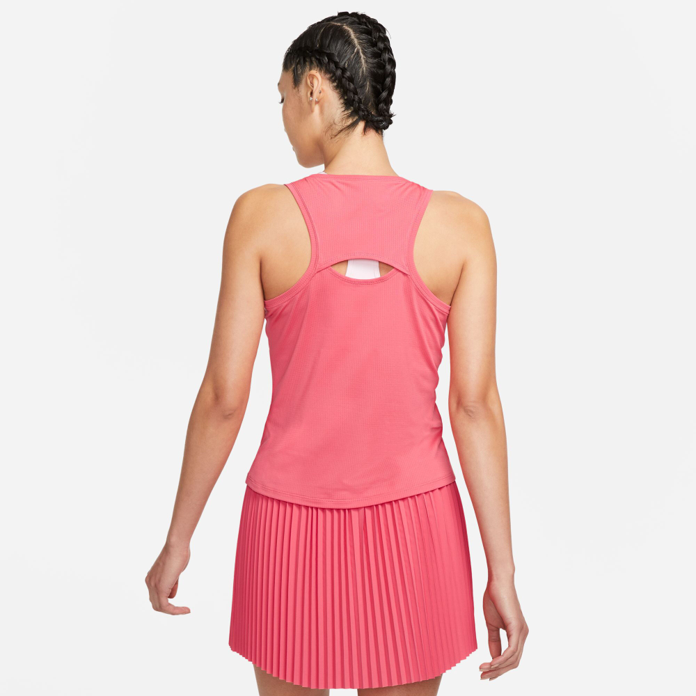 Женская теннисная майка Nike Dri-Fit Court Tank Top Women - Coral