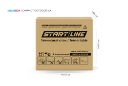 Теннисный стол Compact-2 LX Всепогодный 6