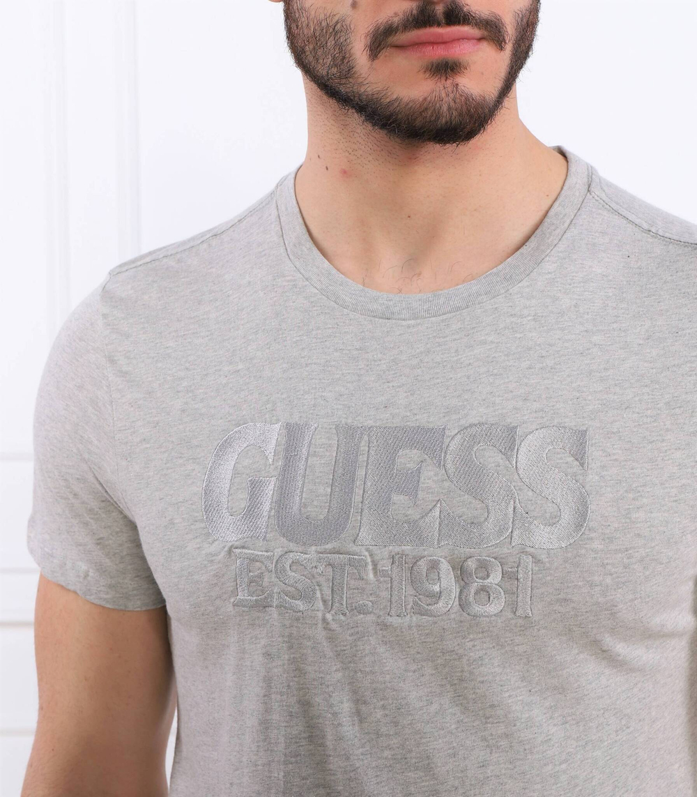 Футболка SS BSC EMBROIDERED G GUESS - серый(M3GI56 K9RM3)