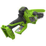 Цепная мини-пила аккумуляторная Greenworks CS2410A, 24V, 10см, c 1хАКБ 2Ач и ЗУ (CS2410AUA)