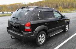 Арка левая Hyundai Tucson JM 2004-2010 (Polcar)
