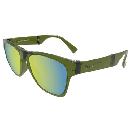Спортивные очки HILX Unfold / Matt Military Green / Yellow Lens