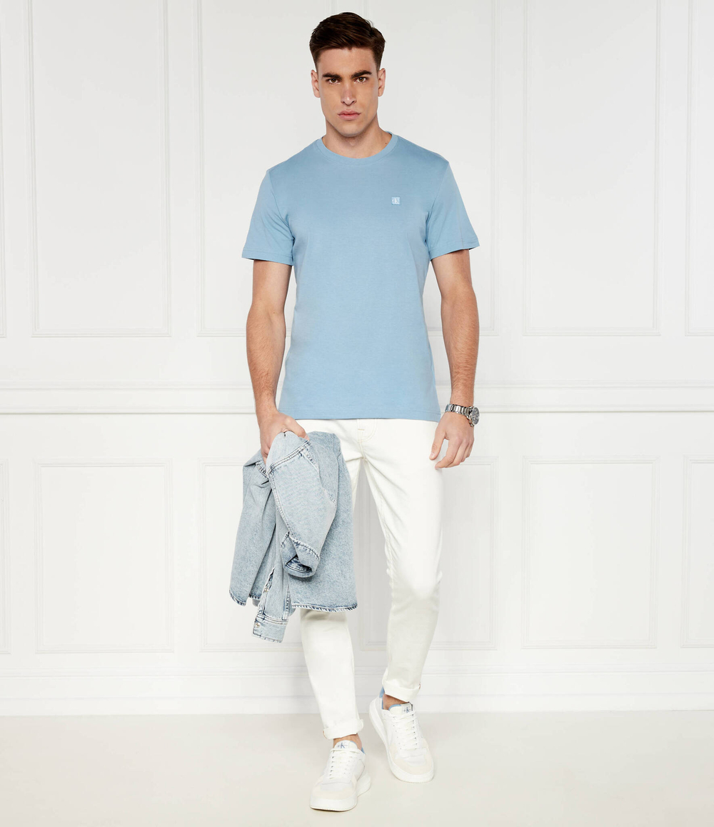 Футболка CALVIN KLEIN JEANS - голубой(J30J325268)