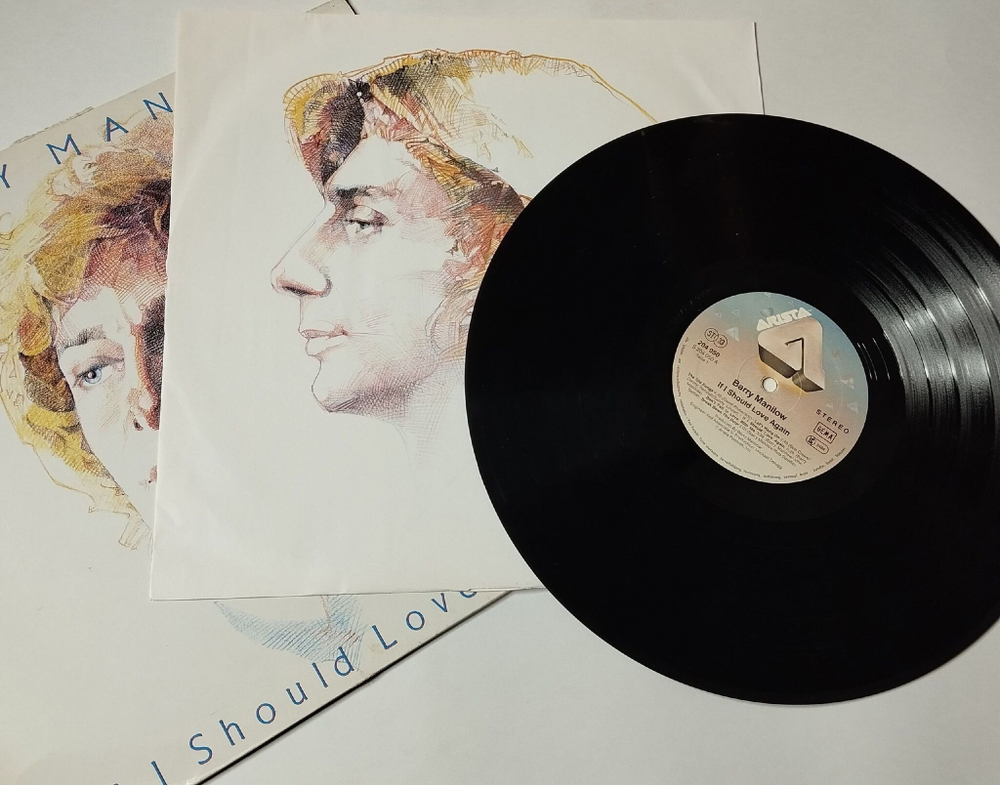 Винтажная виниловая пластинка LP Barry Manilow If I Should Love Again (Germany 1981)