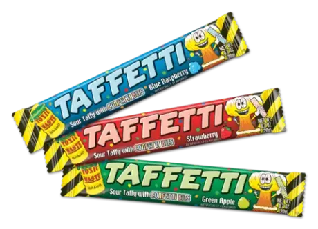 Конфеты Toxic Waste Taffetti