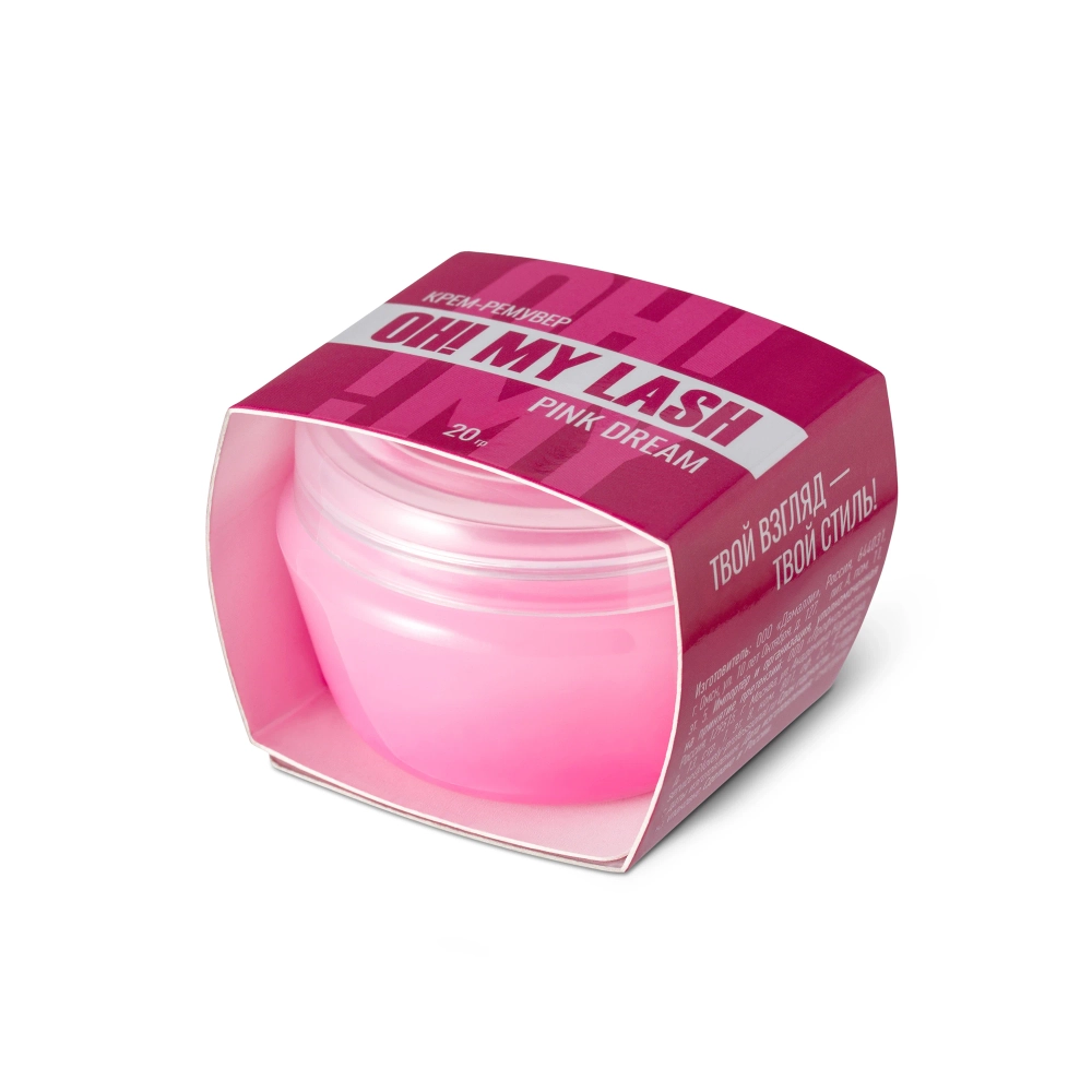 Кремовый ремувер OH! MY LASH Pink Dream (бабл-гам) 20 г