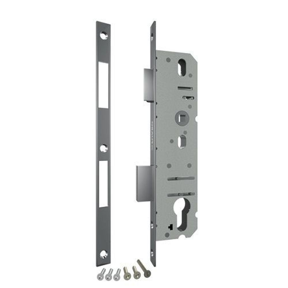 Корпус узкопрофильного замка с защелкой FUARO 4924-30/92 /26427/