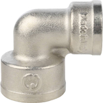 Угольник STOUT переходной никелированный 3/4"x1/2" ВР/ВР