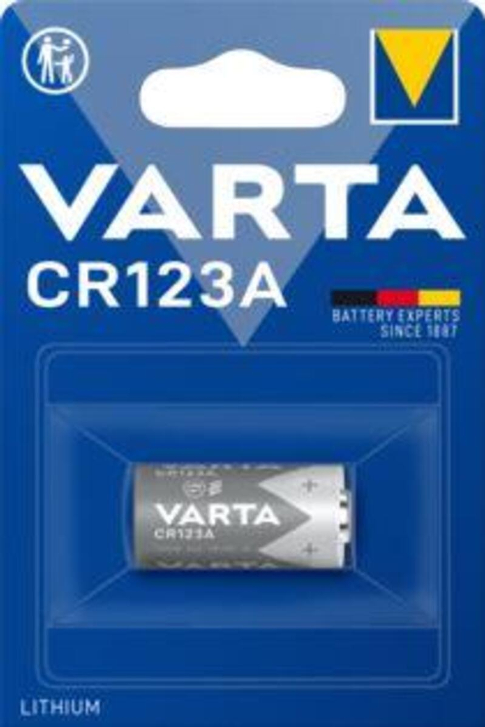 6205 Батарейка, элемент питания  VARTA PROFESSIONAL CR123A 1/10/100