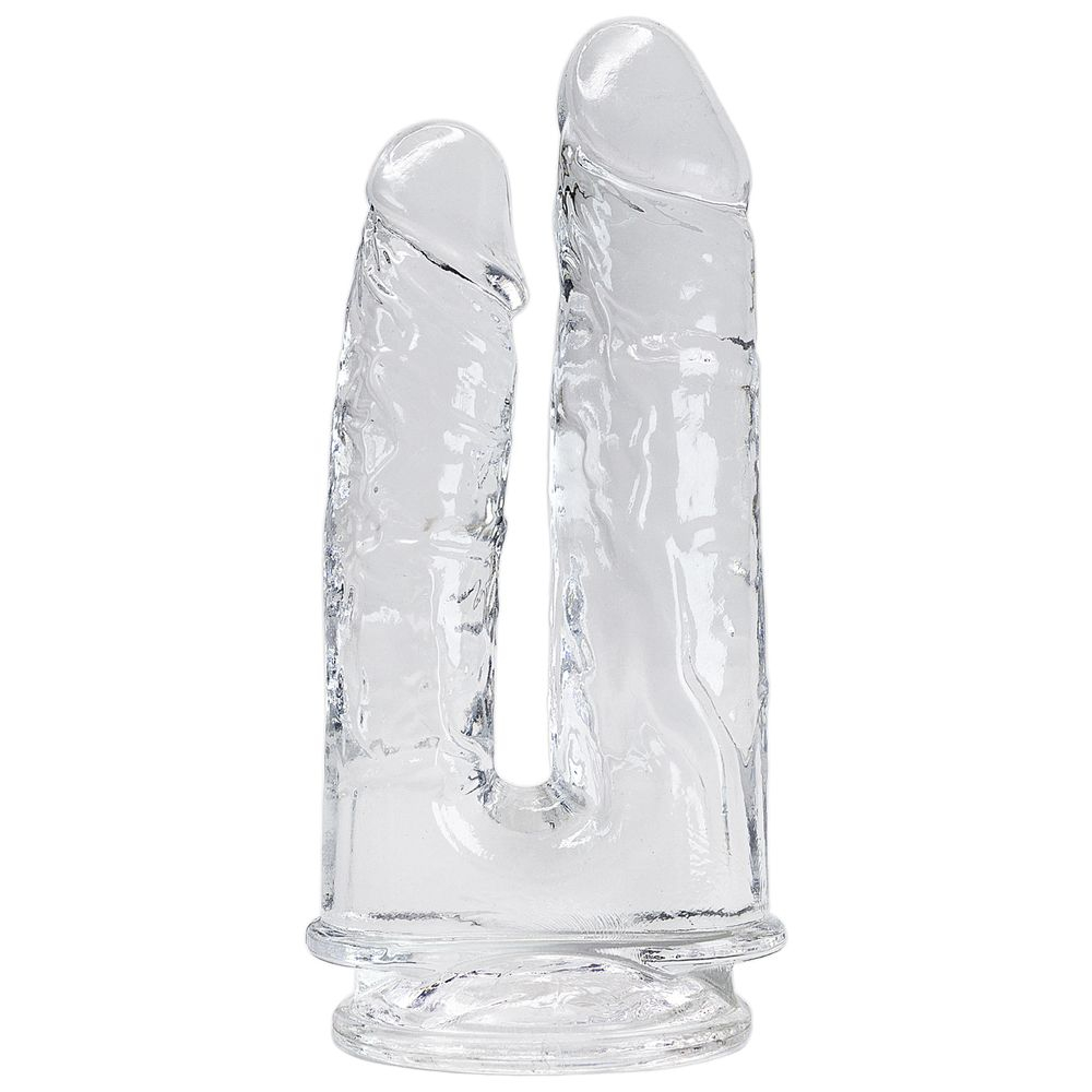 20740 / Фаллоимитатор двойной Imperium Jelly Dildo прозрачный