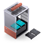Корпус JONSBO T6, ITX, mini-ITX, серебро (без БП)