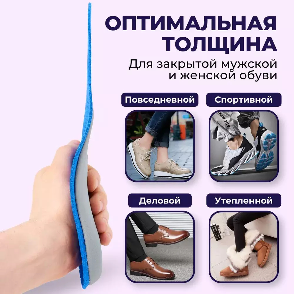 Вальгусные стельки ортопедические с каркасом для лечения и профилактики вальгуса и плоскостопия
