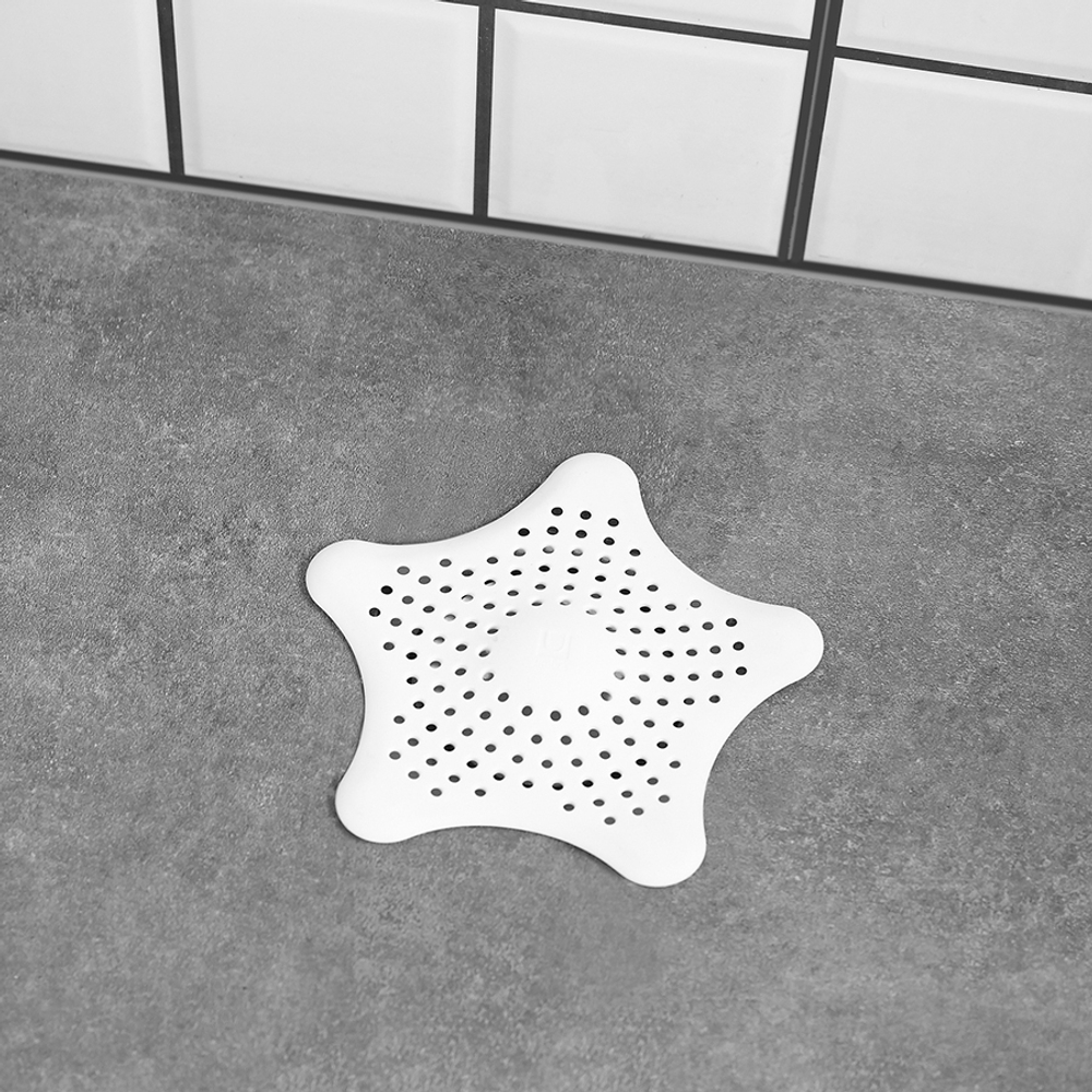 Фильтр для слива starfish, белый