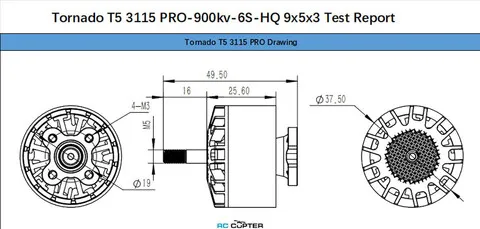 BrotherHobby Tornado T5 3115 Pro KV900