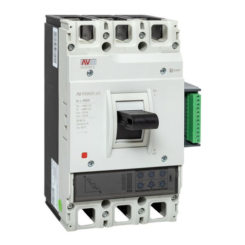 Автоматический выключатель AV POWER-3/3 400А 50kA ETU2.2 EKF AVERES mccb-33-400-2.2-av